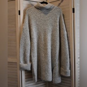 Express Gray Sweater Dress